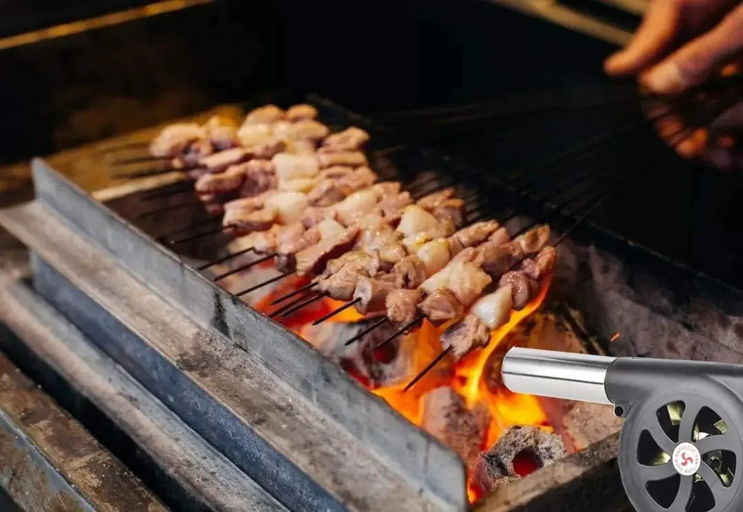 Portable BBQ Fire Starter Fan