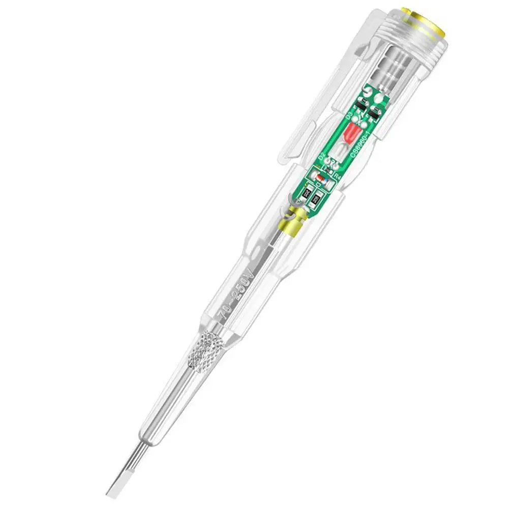 Non-Contact Voltage Tester Pen with Light & Sound Alert — Live Wire & Outlet Detector