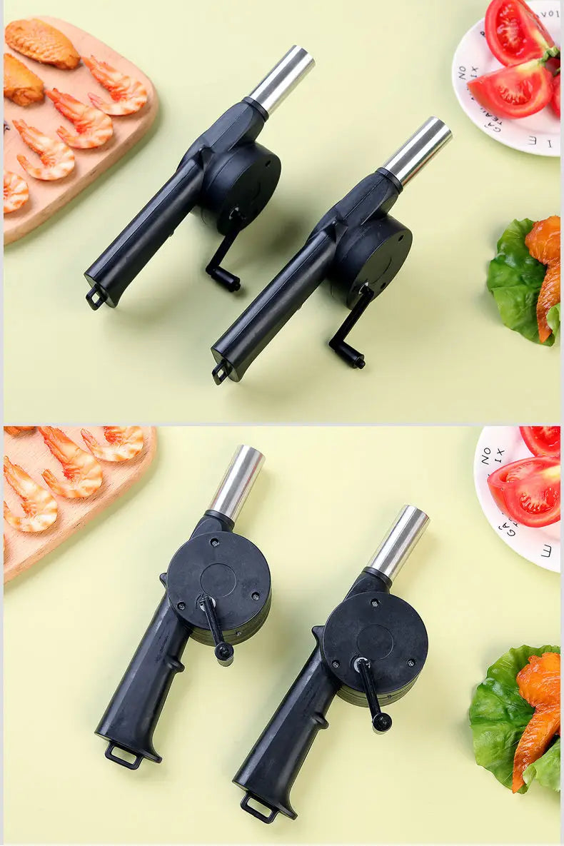 Portable BBQ Fire Starter Fan