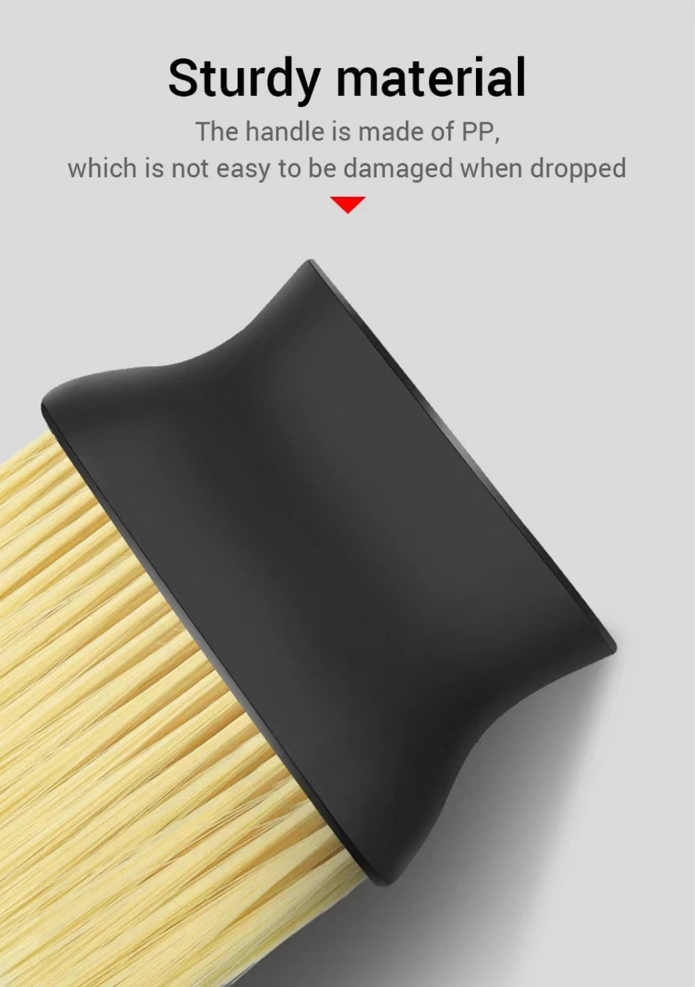 Soft Detailing Brush — Dust & Grime Cleaner for AC Vents, Car Interiors & Keyboards